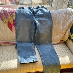 Hollister Women's Straight Leg Blue Jeans